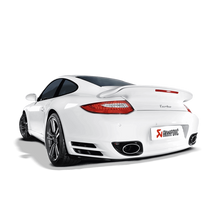 Load image into Gallery viewer, Akrapovic 10-13 Porsche 911 Turbo / Turbo S (997 FL) Slip-On Line (Titanium) w/ Titanium Tips
