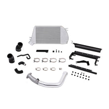 Load image into Gallery viewer, Mishimoto 2015 Subaru WRX Top-Mount Intercooler Kit - Powder Coated Silver &amp; Polished Pipes
