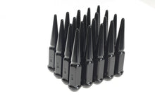 Load image into Gallery viewer, Wheel Mate Twisted Spiked Lug Nuts Set of 24 - Blue M14x1.50
