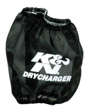 Load image into Gallery viewer, K&amp;N Drycharger Air Filter Wrap-Round Tapered Black 4.75in Base ID x 4.5in Top ID x 4.75in H

