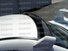 Load image into Gallery viewer, Seibon 06-07 Subaru WRX/STi Carbon Fiber Rear Roof Spoiler
