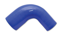 Load image into Gallery viewer, Vibrant 4 Ply Reinforced Silicone 90 degree Transition Elbow - 2.5in I.D. x 2.75in I.D. (BLUE)
