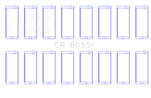 Load image into Gallery viewer, King Chrysler 273 / 318 / 340 /360 Rod Bearing Set
