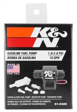 Load image into Gallery viewer, K&amp;N Performance Electric Fuel Pump 1-2 PSI

