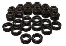 Load image into Gallery viewer, Energy Suspension 92-99 GM Denal XL/Suburban 2WD/Yukon XL 2WD Black Body (Cab) Mount Set
