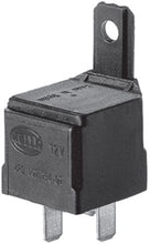 Load image into Gallery viewer, Hella Relay Mini Power Iso 4 Pole 12V Spst Res Bkt
