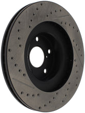 Load image into Gallery viewer, StopTech 02-10 Subaru WRX Slotted &amp; Drilled Right Front Rotor (exc. STi)
