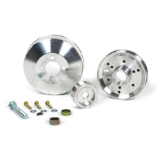 Load image into Gallery viewer, BBK 96-01 Mustang 4.6 GT Cobra Underdrive Pulley Kit - Lightweight CNC Billet Aluminum (3pc)
