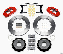 Load image into Gallery viewer, Wilwood Narrow Superlite 6R Front Hat Kit 14.00in Red 93-96 Mazda RX7
