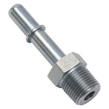 Load image into Gallery viewer, Russell Performance EFI Adapter Fitting 3/8 NPT MALE TO 3/8in SAE Quick Disc Male Zinc
