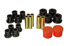 Load image into Gallery viewer, Energy Suspension 98-11 Ford Ranger 2/4WD Rear Leaf Spring Bushing Set - Black
