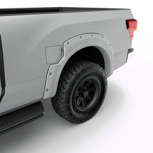 Load image into Gallery viewer, EGR 16+ Nissan Titan XD Bolt-On Look Color Match Fender Flares - Set - Blizzard
