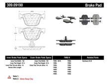 Load image into Gallery viewer, StopTech Performance 06-09 BMW M5 E60 / 07-09 M6 E63/E63 Rear Brake Pads
