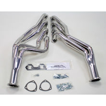 Load image into Gallery viewer, JBA 65-73 Ford Mustang 260-302 SBF 4 Speed C4/C6/AOD 1-3/4in Primary Silver Long Tube Header
