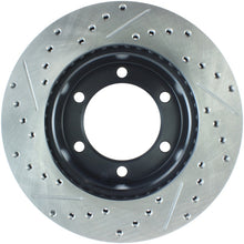 Load image into Gallery viewer, StopTech 95-03 Toyota Tacoma (6 Lug) / 96-00 4Runner Front Left Slotted &amp; Drilled Rotor
