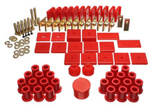 Load image into Gallery viewer, Energy Suspension 64-78 Toyota FJ40 Land Cruiser Red Hyper-Flex Master Bushing Set
