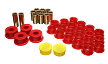 Load image into Gallery viewer, Energy Suspension 91-94 Nissan Sentra/NX1600/2000 Red Rear Control Arm Bushing Set
