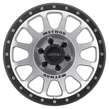 Load image into Gallery viewer, Method MR305 NV 17x8.5 0mm Offset 6x5.5 108mm CB Machined/Black Street Loc Wheel
