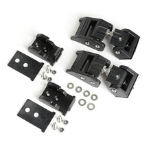 Load image into Gallery viewer, Rugged Ridge 07-18 Jeep Wrangler JK Textured Black Hood Catches
