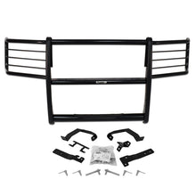 Load image into Gallery viewer, Go Rhino 08-10 Ford F-250/350 Super Duty 3000 Series StepGuard Center Grille + Brush Guards - Blk
