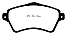 Load image into Gallery viewer, EBC 01-05 Land Rover Freelander 2.5 Yellowstuff Front Brake Pads
