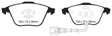 Load image into Gallery viewer, EBC 08-11 Volkswagen CC 3.6 Greenstuff Front Brake Pads
