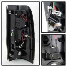 Load image into Gallery viewer, Spyder Chevy Silverado 1500 03-06 (Not Fit Stepside)LED Tail Lights Blk Smke ALT-YD-CS03-LED-BSM
