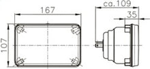 Load image into Gallery viewer, Hella Module 164 x 103mm H4 12V ECE High/Low Beam Headlamp
