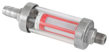 Load image into Gallery viewer, K&amp;N 5/16in or 3/8in Inlet 1/8in NPT Outlet Clearview Fuel Filter
