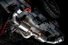 Load image into Gallery viewer, AWE Tuning 2018+ Jeep Wrangler JL/JLU Tread Edition Axle-Back Dual Exhaust - Chrome Silver Tips

