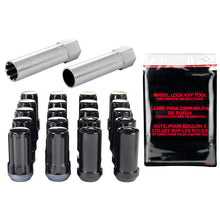 Load image into Gallery viewer, McGard SplineDrive Tuner 5 Lug Install Kit w/Locks &amp; Tool (Cone) 1/2-20 / 13/16 Hex / 1.6in. L - Blk
