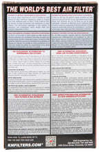Load image into Gallery viewer, K&amp;N Filter Universal Rubber Filter - Round Straight 3.5in Base OD x 3.5in Top OD x 5in H
