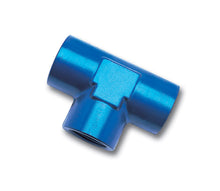 Load image into Gallery viewer, Russell Performance 3/8in Female Pipe Tee Fitting (Blue)

