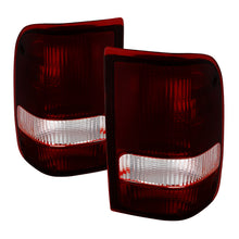 Load image into Gallery viewer, Xtune Ford Ranger 93-97 OE Style Tail Lights Red Smoked ALT-JH-FR93-OE-RSM
