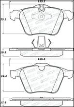 Load image into Gallery viewer, StopTech 06-08 Jaguar S-Type Street Performance Front Brake Pads

