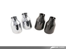 Load image into Gallery viewer, AWE Tuning BMW F3X 335i/435i Touring Edition Axle-Back Exhaust - Chrome Silver Tips (90mm)
