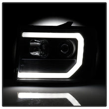 Load image into Gallery viewer, Spyder 07-13 GMC Sierra 1500-3500 Ver 2 Proj Headlights - DRL LED - All Blk PRO-YD-GS07V2-LBDRL-BKV2
