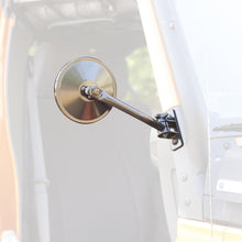 Load image into Gallery viewer, Rugged Ridge 97-18 Jeep Wrangler Black Round Quick Release Mirror
