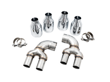 Load image into Gallery viewer, AWE Tuning 2019+ BMW M340i (G20) Track Edition Exhaust - Quad Chrome Silver Tips
