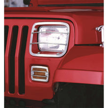 Load image into Gallery viewer, Rugged Ridge 87-95 Jeep Wrangler YJ Stainless Steel Headlight / Turn Signal Euro Guard Set
