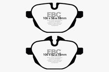 Load image into Gallery viewer, EBC 11+ BMW X3 2.0 Turbo (F25) Greenstuff Rear Brake Pads
