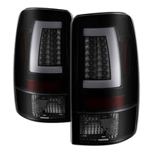 Load image into Gallery viewer, Spyder 00-06 GMC Yukon/Yukon XL V2 Light Bar LED Tail Lights - Blk Smoke (ALT-YD-CD00V2-LBLED-BSM)
