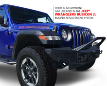 Load image into Gallery viewer, Go Rhino 07-20 Jeep Wrangler JL/JLU/JK/JKU/Gladiator JT Trailline Front Full Width Bumper
