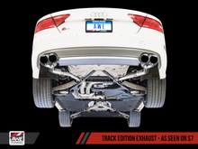 Load image into Gallery viewer, AWE Tuning Audi C7 / C7.5 S6 4.0T Track Edition Exhaust - Diamond Black Tips
