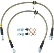 Load image into Gallery viewer, StopTech Stainless Steel Front Brake lines for 05-06 Toyota Tacoma
