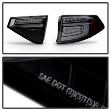 Load image into Gallery viewer, Spyder 08-14 Subara Impreza WRX Hatchback LED Tail Lights Seq Signal Blk Smoke ALT-YD-SI085D-SEQ-BSM
