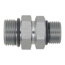 Load image into Gallery viewer, DeatschWerks 8AN ORB Male to 10AN ORB Male Swivel Adapter - Anodized DW Titanium
