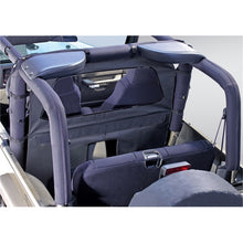 Load image into Gallery viewer, Rugged Ridge Windbreaker 80-06 Jeep CJ Jeep Wrangler Black Denim
