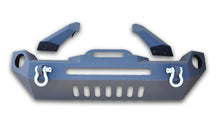 Load image into Gallery viewer, DV8 Offroad 07-18 Wrangler JK FS-17 Mid Length Steel Front Bumper w/ Fog Lights
