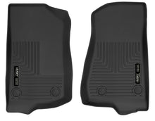 Load image into Gallery viewer, Husky Liners 19-24 Jeep Wrangler JL/JLU X-Act Contour Black Front Floor Liners
